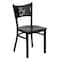 Flash Furniture Hercules Restaurant Chair, 17-1/4 in W 20" L 33-1/4" H XU-DG-60099-COF-MAHW-GG - alternate 4