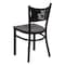 Flash Furniture Hercules Restaurant Chair, 17-1/4 in W 20" L 33-1/4" H XU-DG-60099-COF-MAHW-GG - alternate 5