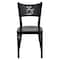 Flash Furniture Hercules Restaurant Chair, 17-1/4 in W 20" L 33-1/4" H XU-DG-60099-COF-MAHW-GG - alternate 6