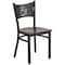 Flash Furniture Hercules Restaurant Chair, 17-1/4 in W 20" L 33-1/4" H XU-DG-60099-COF-WALW-GG - alternate 2