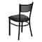 Flash Furniture Hercules Restaurant Chair, Black Back, 17-1/4 in W 20" L 33-1/4" H XU-DG-60115-GRD-BLKV-GG - alternate 4