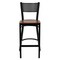 Flash Furniture Restaurant Stool, Grid Back, Cherry Seat XU-DG-60116-GRD-BAR-CHYW-GG - alternate 7