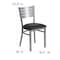 Flash Furniture Hercules Restaurant Chair, Black Back, 16-1/2 in W 19" L 33-/2" H XU-DG-60401-BLKV-GG - alternate 2