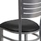 Flash Furniture Hercules Restaurant Chair, Black Back, 16-1/2 in W 19" L 33-/2" H XU-DG-60401-BLKV-GG - alternate 3