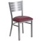 Flash Furniture Hercules Restaurant Chair, 16-1/2 in W 19" L 33-/2" H XU-DG-60401-BURV-GG - alternate 3