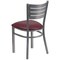 Flash Furniture Hercules Restaurant Chair, 16-1/2 in W 19" L 33-/2" H XU-DG-60401-BURV-GG - alternate 2