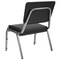 Flash Furniture Hercules Medical Waiting Room Chair, Black Back, 26-1/2 in W 23-1/2" L 34" H, Vinyl Seat XU-DG-60442-660-2-BV-GG - alternate 6