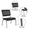 Flash Furniture Hercules Medical Waiting Room Chair, Black Back, 26-1/2 in W 23-1/2" L 34" H, Vinyl Seat XU-DG-60442-660-2-BV-GG - alternate 3