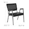 Flash Furniture Contemporary Chair Hercules Bariatric Armchair, Black Vinyl, Fixed Arms, 18" Height, Vinyl XU-DG-60443-670-2-BV-GG - alternate 2