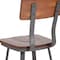Flash Furniture Flint Restaurant Chair, Gray Back, 16-1/4 in W 22-1/4" L 33-1/2" H XU-DG-60582-GG - alternate 10