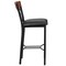 Flash Furniture Vertical Stool, Black/Cherry, Black Seat XU-DG-60618B-CHY-BLKV-GG - alternate 3