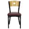 Flash Furniture Hercules Restaurant Chair, 16-1/4 in W 21-1/2" L 32-3/4" H, Vinyl Seat XU-DG-6F2B-CIR-BURV-GG - alternate 7