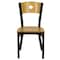 Flash Furniture Hercules Restaurant Chair, Wood Back, 16-1/4 in W 21-1/2" L 32-3/4" H XU-DG-6F2B-CIR-NATW-GG - alternate 6