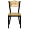 Flash Furniture Hercules Restaurant Chair, Wood Back, 16-3/4 in W 21-1/2" L 32-3/4" H XU-DG-6G7B-SLAT-NATW-GG - alternate 4