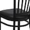 Flash Furniture Hercules Restaurant Chair, 17 in W 20-1/4" L 34-1/4" H, Vinyl Seat XU-DG-6Q2B-VRT-BLKV-GG - alternate 9