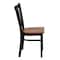 Flash Furniture Hercules Restaurant Chair, 17 in W 20-1/4" L 34-1/4" H XU-DG-6Q2B-VRT-CHYW-GG - alternate 3