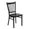 Flash Furniture Hercules Restaurant Chair, 17 in W 20-1/4" L 34-1/4" H, Plywood Seat XU-DG-6Q2B-VRT-MAHW-GG - alternate 3
