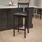 Flash Furniture Restaurant Stool, Vertical Back, Blk Seat XU-DG-6R6B-VRT-BAR-BLKV-GG - alternate 8