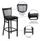 Flash Furniture Restaurant Stool, Vertical Back, Blk Seat XU-DG-6R6B-VRT-BAR-BLKV-GG - alternate 2