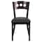 Flash Furniture Hercules Restaurant Chair, 17 in W 21" L 32" H, Vinyl Seat XU-DG-6Y2B-WAL-BLKV-GG - alternate 7