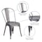 Flash Furniture Contemporary Indoor Stackable Chair, 17-3/4 in W 21" L 33-1/2" H XU-DG-TP001-GG - alternate 3