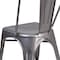 Flash Furniture Contemporary Indoor Stackable Chair, 17-3/4 in W 21" L 33-1/2" H XU-DG-TP001-GG - alternate 2