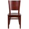 Flash Furniture Lacey Restaurant Chair, 17-1/4 in W 20-1/2" L 33-1/2" H XU-DG-W0094B-MAH-MAH-GG - alternate 7