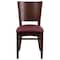 Flash Furniture Lacey Restaurant Chair, Wood Back, 17-1/4 in W 20-1/2" L 33-1/2" H XU-DG-W0094B-WAL-BURV-GG - alternate 10