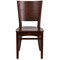 Flash Furniture Lacey Restaurant Chair, 17-1/4 in W 20-1/2" L 33-1/2" H XU-DG-W0094B-WAL-WAL-GG - alternate 7