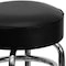 Flash Furniture 30.25"H Chrome Stool w/Black Seat XU-D-100-GG - alternate 10