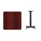 Flash Furniture Square Laminate Table, Laminate Top, Wood Grain XU-MAHTB-3030-T2222-GG - alternate 2