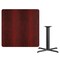 Flash Furniture Square Laminate Table, Laminate Top, Wood Grain XU-MAHTB-4242-T3333-GG - alternate 3