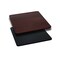 Flash Furniture Square Square Table Top, Black or Mahogany Rever, 24" W, 24" L, 1.125" H, Black/Mahogany XU-MBT-2424-GG - alternate 1