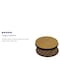 Flash Furniture Round Table Top with Natural or Walnut R, Natural/Walnut XU-RD-24-WNT-GG - alternate 3