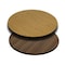 Flash Furniture Round Round Table Top with Natural or Walnut R, 30" W, 30" L, 1.125" H, Laminate, Wood Grain XU-RD-30-WNT-GG - alternate 1