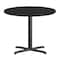 Flash Furniture Round Laminate Table Top, Black XU-RD-36-BLKTB-T3030-GG - alternate 5