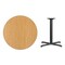 Flash Furniture Round Natural Laminate Table, Natural XU-RD-36-NATTB-T3030-GG - alternate 3