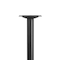 Flash Furniture Restaurant Table X-Base with 3" Dia. Tab, 23.75 in W, 30 in L, 28 in H, Cast Iron, Iron, Black XU-T2230-GG - alternate 6