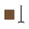 Flash Furniture Square Laminate Table, Laminate Top, Wood Grain XU-WALTB-2424-T2222B-GG - alternate 2