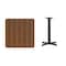 Flash Furniture Square Laminate Table, Laminate Top, Wood Grain XU-WALTB-3030-T2222-GG - alternate 3