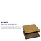 Flash Furniture Square Square Table Top with Natural or Walnut, 36" W, 36" L, 1.125" H, Laminate, Wood Grain XU-WNT-3636-GG - alternate 3