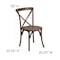 Flash Furniture Hercules Chair, 20-1/4 in W 23-1/4" L 35" H XU-X-EA-GG - alternate 11