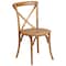 Flash Furniture Hercules Chair, Wood Back, 20-1/4 in W 23-1/4" L 35" H XU-X-OAK-GG - alternate 8