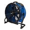 Xpower Industrial High Temperature Axial Air Mover W/ Power Outlets and 3 hr Timer, 1/3 HP, 3600 CFM, 2.8 Amps, Variable Speed X-48ATR - alternate 2