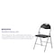 Flash Furniture Folding Chair, Black Vinyl, 31.5" H YB-YJ806H-GG - alternate 2