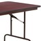 Flash Furniture Rectangle Folding Table, Laminate Top, Wood Grain YT-3072-HIGH-WAL-GG - alternate 10