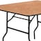 Flash Furniture Square Folding Table, Wood Top, Wood Grain YT-WFFT48-SQ-GG - alternate 9