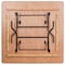 Flash Furniture Square Folding Table, Wood Top, Wood Grain YT-WFFT60-SQ-GG - alternate 4