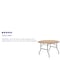 Flash Furniture Round Folding Table, Wood Top, Wood Grain YT-WRFT48-TBL-GG - alternate 7