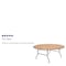 Flash Furniture Round Folding Table, Wood Top, Wood Grain YT-WRFT72-TBL-GG - alternate 5